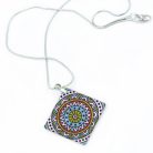 Mandala Klara kagyló nyaklánc