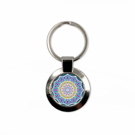 Mandala Korall kulcstartó