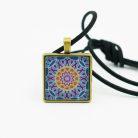 Mandala Korall nyaklánc