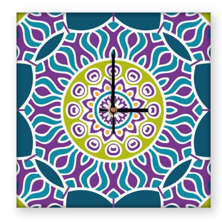 Mandala Korall óra
