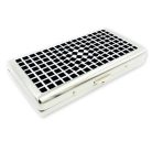 Op-art eridangd kockás cigaretta tartó