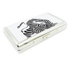 Op-art futó zebra cigaretta tartó