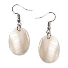 Op-art kék négyzetek fülbevaló