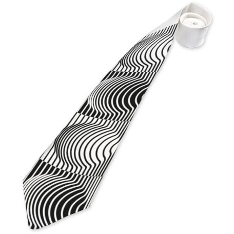 Op-art kör nyakkendő