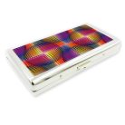 Op-art színes kör cigaretta tartó