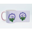 Ornamentikás ibolya bögre