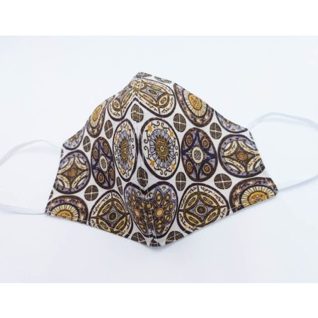 Pécs magtár csempe mintás szájmaszk
