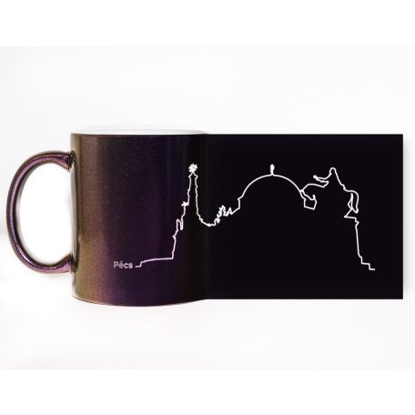 Pécs sziluett VARÁZS bögre