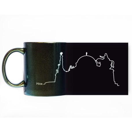 Pécs sziluett VARÁZS bögre
