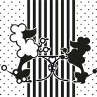 Pink Pudli Princess matrica