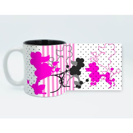 Pink Pudli Princess bögre