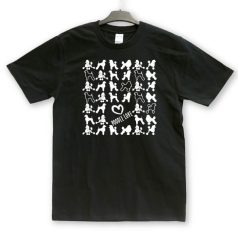 Pudli love unisex póló