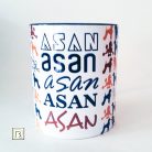 Pudli sor egyedi neves bögre