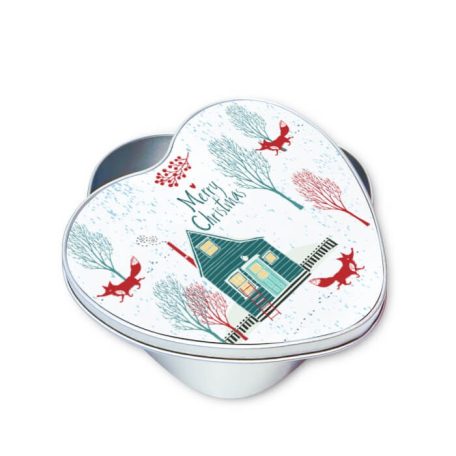 Rókás karácsonyi doboz