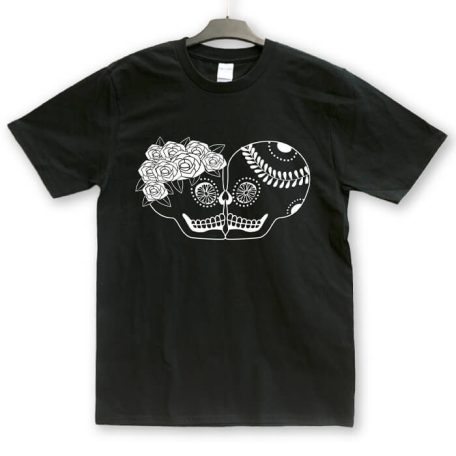 Sugar skull duo unisex póló