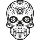 Sugar skull matrica