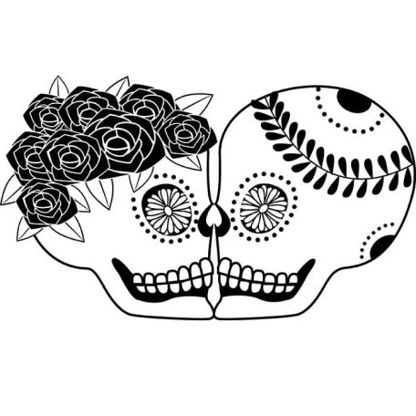 Sugar skull matrica