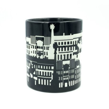 Széchenyi tér textúra bögre