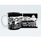 Széchenyi tér textúra bögre