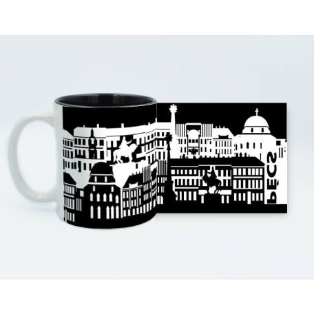 Széchenyi tér textúra bögre