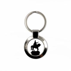 Széchenyi teres Hunyadi-szobor kulcstartó