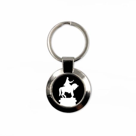 Széchenyi teres Hunyadi-szobor kulcstartó