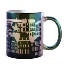 Széchenyi tér textúra zöld VARÁZS bögre