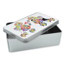 Színes uszkár doboz