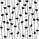 Szívecskés matrica