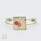 Tavaszi virág karkötő