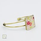 Tavaszi virág karkötő