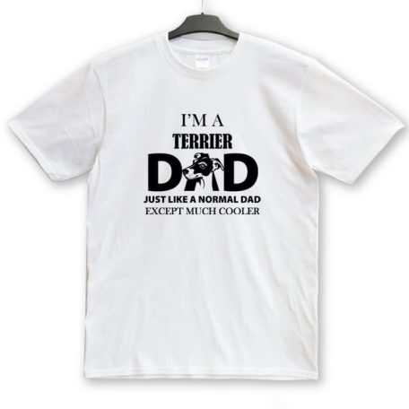 Terrier Dad unisex póló