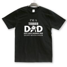 Terrier Dad unisex póló