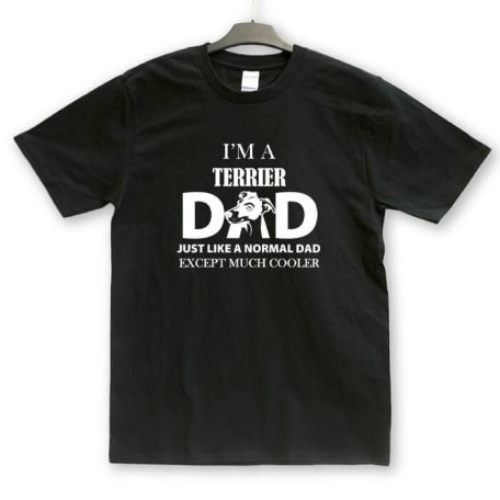 Terrier Dad unisex póló