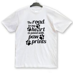 The road to my heart unisex póló