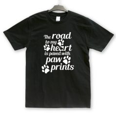 The road to my heart unisex póló