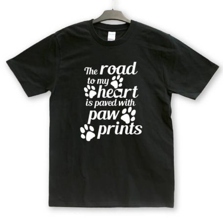 The road to my heart unisex póló