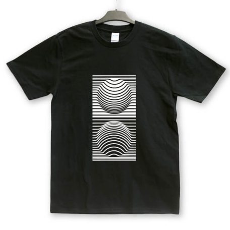 Op-art kör póló