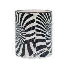 Op-art zebrás bögre