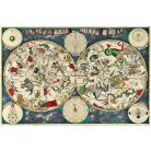 Zodiac - Égitestek mozgása festővászon