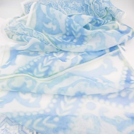 Pécsi csempe kék ornamentikás csempe ajándékszett