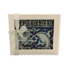   Pécsi csempe "kerti pihenő" csempe minta ajándékszett