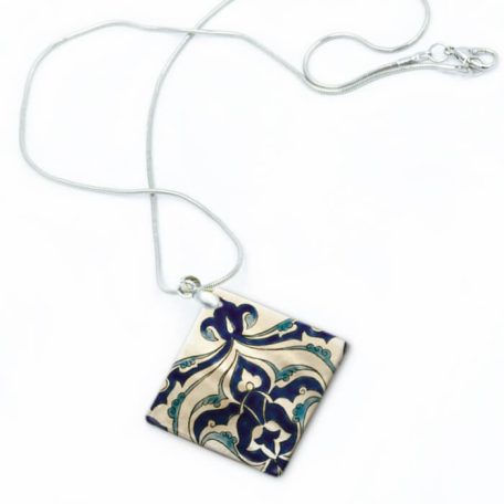 Pécsi csempe "kerti pihenő" csempe minta ajándékszett