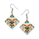 Pécsi csempe sárga csempe minta ajándékszett