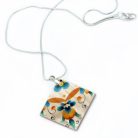 Pécsi csempe sárga csempe minta ajándékszett