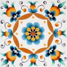 Pécsi csempe sárga csempe minta ajándékszett