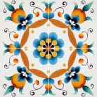 Pécsi csempe sárga csempe minta poszter