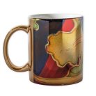 Pécsi csempe szecesszió bögre