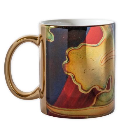 Pécsi csempe szecesszió bögre