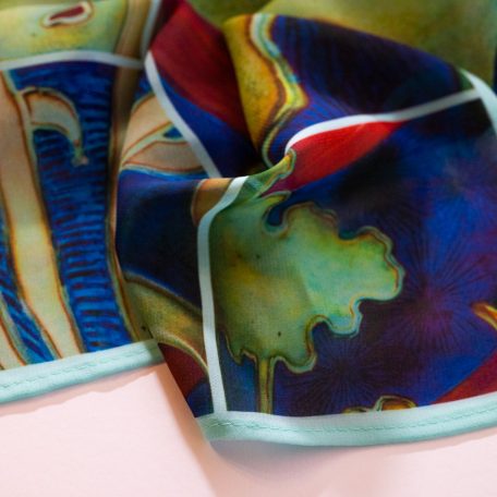 Pécsi csempe szecesszió sál